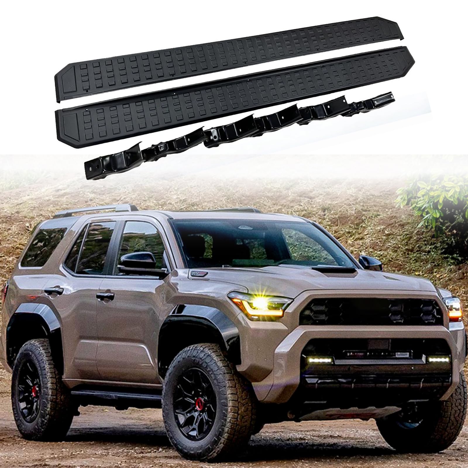 Amazon.com: Fits for Toyota 4Runner N500 2025 2026 Side Steps